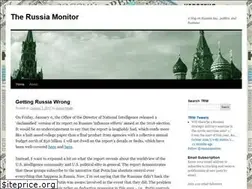 Sites similar to therussiamonitor.com