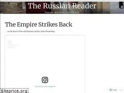 Sites similar to therussianreader.com