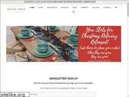 Sites similar to therustictablecompany.co.uk