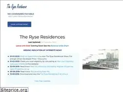 Sites similar to theryseresidences-allgreen.com