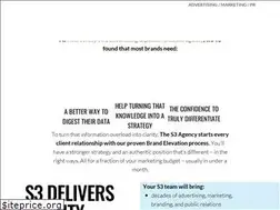 Sites similar to thes3agency.com