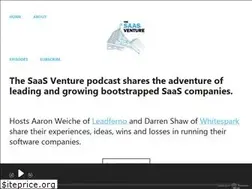 Sites similar to thesaasventure.com