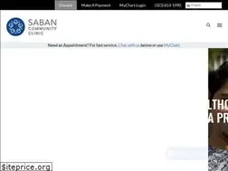 Sites similar to thesabanfreeclinic.org