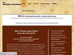 Sites similar to thesacredcalendar.com
