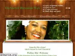 Sites similar to thesacredhawaiianway.com