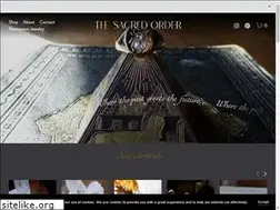 Sites similar to thesacredorder.net