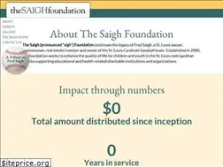 Sites similar to thesaighfoundation.org