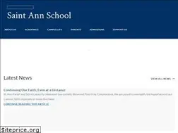 Sites similar to thesaintannschool.org