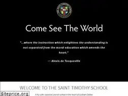 Sites similar to thesainttimothyschool.org
