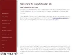 Sites similar to thesalarycalculator.co.uk