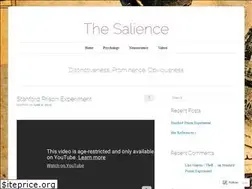 Sites similar to thesalience.wordpress.com