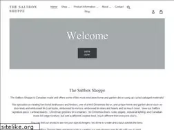 Sites similar to thesaltboxshoppe.com