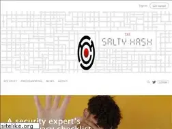 Sites similar to thesaltyhash.com
