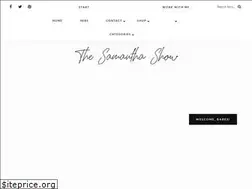 Sites similar to thesamanthashow.com