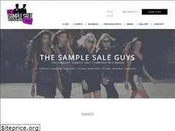 Sites similar to thesamplesaleguys.com