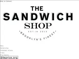 Sites similar to thesandwichshopbk.com