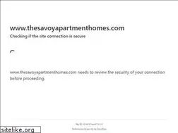 Sites similar to thesavoyapartmenthomes.com