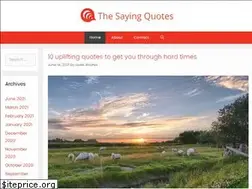 Sites similar to thesayingquotes.com