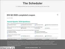 Sites similar to thescheduler.blogspot.com