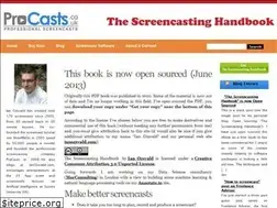 Sites similar to thescreencastinghandbook.com
