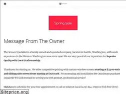 Sites similar to thescreenspecialists.com