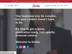 Sites similar to thescri.be