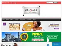 Sites similar to thescript.com.ng