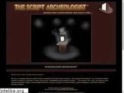 Sites similar to thescriptarcheologist.com