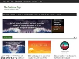 Sites similar to thescripturesays.org