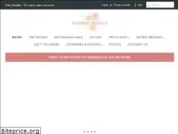 Sites similar to thesecretcloset.co.uk