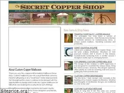 Sites similar to thesecretcoppershop.com
