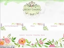 Sites similar to thesecretgardenspa.com