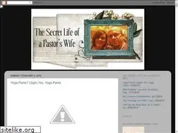 Sites similar to thesecretlivesofpastorswives.blogspot.com