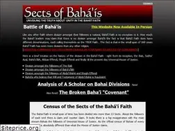 Sites similar to thesectsofbahais.com