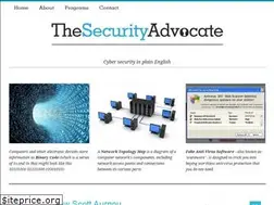Sites similar to thesecurityadvocate.com
