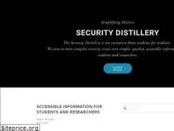 Sites similar to thesecuritydistillery.org
