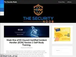 Sites similar to thesecuritynoob.com