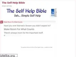 Sites similar to theselfhelpbible.com