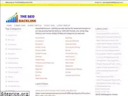 Sites similar to theseobacklink.com