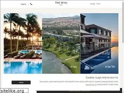 Sites similar to thesetaihotel.co.il