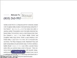 Sites similar to thesevilleapts.com