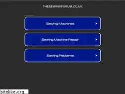 Sites similar to thesewingforum.co.uk