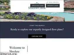 Sites similar to theshadowcreekapts.com