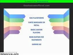 Sites similar to theshadowsofficial.com