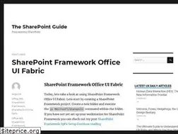 Sites similar to thesharepointguide.com