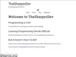 Sites similar to thesharperdev.com