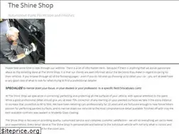 Sites similar to theshineshopautodetailing.com