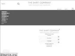 Sites similar to theshirtcompany.com