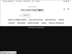 Sites similar to theshirtfactory.in