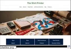 Sites similar to theshirtprinter.com